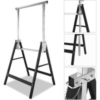 Jopassy 2X Gerüstbock verzinkt Klappbock Baugerüst Arbeitsbock Metallbock Allzweckbock Jopassy 2X Gerüstbock verzinkt Klappbock Baugerüst Arbeitsbock Metallbock Allzweckbock von JOPASSY