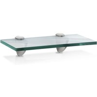 Jopassy Glasablage Klarglas Glänzend, aus rostfreiem Zinkdruckguss, Silber glänzend, Zinkdruckguss chrom, Glas Transparent 3010CM Jopassy Glasablage Klarglas Glänzend, aus rostfreiem Zinkdruckguss, Silber glänzend, Zinkdruckguss chrom, Glas Transparent 3010CM von JOPASSY