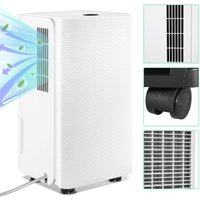 Jopassy - Luftentfeuchter 16L/Tag Lufttrockner, 20m²-25m², Raumentfeuchter 38dB, 24H Timer Entfeuchter, Dehumidifier von JOPASSY
