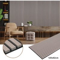 Jopassy - swanew Akustikpaneel mdf Wandverkleidung Natur Akustik Wandpaneel Moderne Wandpaneele aus Holzfunier und Filz 120x60x2.1cm Walnuss Jopassy - swanew Akustikpaneel mdf Wandverkleidung Natur Akustik Wandpaneel Moderne Wandpaneele aus Holzfunier und Filz 120x60x2.1cm Walnuss von JOPASSY