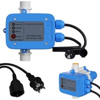 Jopassy - swanew Pumpensteuerung Druckregler bis 1.1kw Presscontrol Watertech Druckwächter Blau mit kabel Jopassy - swanew Pumpensteuerung Druckregler bis 1.1kw Presscontrol Watertech Druckwächter Blau mit kabel von JOPASSY