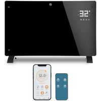 SWANEW Elektroheizung Schwarz 2000W Glaskonvektor Konvektor Wand Heizung Glas Heizkörper Bad SWANEW Elektroheizung Schwarz 2000W Glaskonvektor Konvektor Wand Heizung Glas Heizkörper Bad von JOPASSY