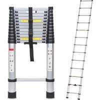 Swanew Teleskopleiter Alu 5m Stehleiter Mehrzweckleiter Alu Anlegeleiter Multifunktionsleiter Ausziehleiter Swanew Teleskopleiter Alu 5m Stehleiter Mehrzweckleiter Alu Anlegeleiter Multifunktionsleiter Ausziehleiter von JOPASSY