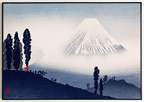 JOPRICO Fuji (ca.1932) von Hiroaki Takahashi - Japan Poster - Asia Dekoration - Vintage Japan Kunstdruck Größe 50x70 cm | 20x28 inch von JOPRICO