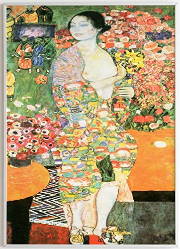 JOPRICO Gustav Klimt Poster Kunstdruck - Die Tänzerin (1916 und 1918) - Art Nouveau Poster – Kunstdruck in Galeriestandard – berühmte Gemälde Poster – berühmte Bilder Größe 50x70 cm | 20x28 inch von JOPRICO