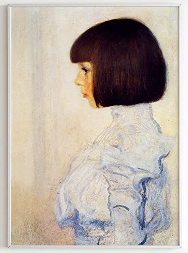 JOPRICO Gustav Klimt Poster Kunstdruck - Portrait von Helene Klimt (1898) - Art Nouveau Poster – Kunstdruck in Galeriestandard – berühmte Gemälde Poster – berühmte Bilder Größe 40x50 cm | 16x20 inch von JOPRICO