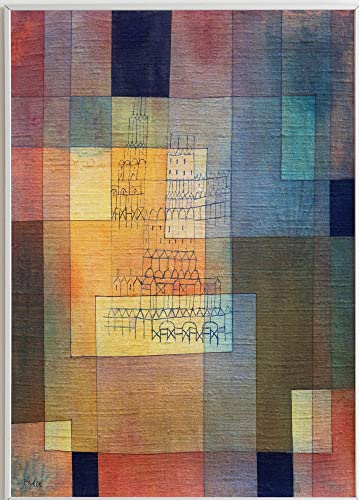 JOPRICO Paul Klee Poster Kunstdruck - Polyphonic Architecture (1930) - berühmte Gemälde Impressionismus Kubismus Größe 50x70 cm | 20x28 inch von JOPRICO