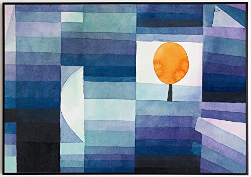 JOPRICO Paul Klee Poster Kunstdruck - The Harbinger of Autumn (1922) - berühmte Gemälde Impressionismus Kubismus Größe 30x42cm (A3) von JOPRICO