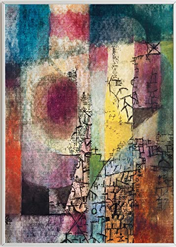 JOPRICO Paul Klee Poster Kunstdruck - Untitled (1914) - berühmte Gemälde Impressionismus Kubismus Größe 50x70 cm | 20x28 inch von JOPRICO