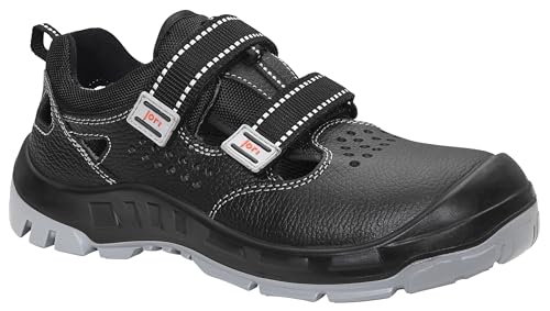 JORI Sicherheitsschuhe Leon S1P, Damen und Herren, Leder, Stahlkappe, leicht, klassisch 42, Schwarz JORI Sicherheitsschuhe Leon S1P, Damen und Herren, Leder, Stahlkappe, leicht, klassisch 42, Schwarz von JORI