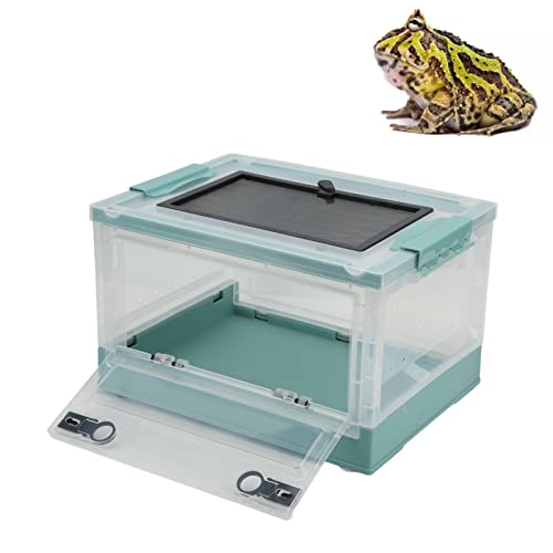 JOROBURO Reptilien-Terrarium, Belüftetes Faltbares Reptilien-Futter Becken, Reptilien-Abnehmbares Gehäuse Lebensraum Faltbar Belüftetes Reptilien-Terrarien-Kit für Eidechsen Schildkröten Frösche JOROBURO Reptilien-Terrarium, Belüftetes Faltbares Reptilien-Futter Becken, Reptilien-Abnehmbares Gehäuse Lebensraum Faltbar Belüftetes Reptilien-Terrarien-Kit für Eidechsen Schildkröten Frösche von JOROBURO