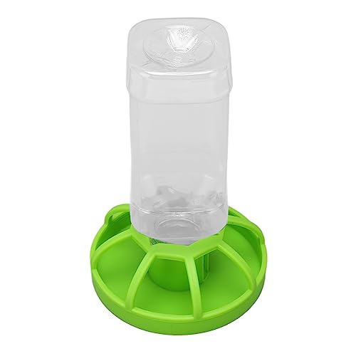 JOROBURO Reptilien-Wasserflasche, Automatischer Schildkröten-Futterspender, Wasserspender mit Wasserflasche, Schildkröten-Spender-Flaschen-Futternapf für Eidechsen-Schildkröten-Chamäleon(Small) von JOROBURO