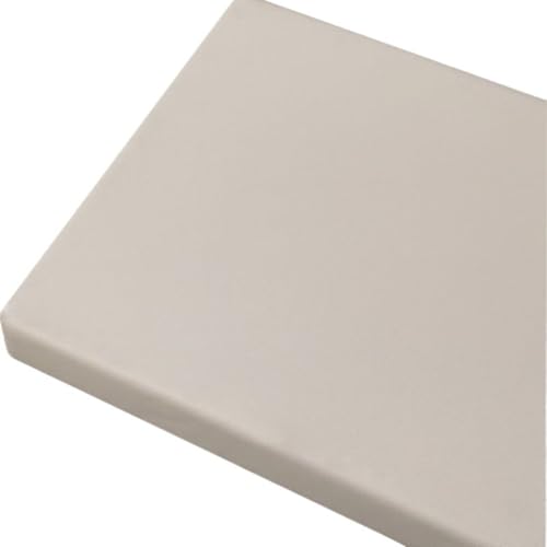 Bankauflage Bankkissen 80/60/90/120//140/160 Outdoor Kunstleder Sitzkissen-Wasserfestes-rutschfeste-GartenBankauflage- 5 cm Dicke Matte für Schaukel Terrasse Drinnen(Light Gray,100x55cm/42x22in) von JORTUIO