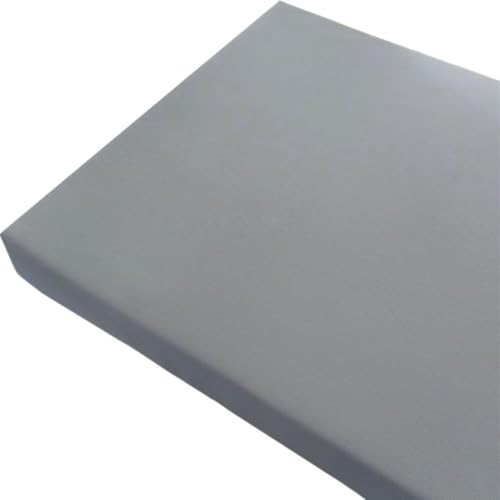 Bankauflage Bankkissen 80/60/90/120//140/160 Outdoor Kunstleder Sitzkissen-Wasserfestes-rutschfeste-GartenBankauflage- 5 cm Dicke Matte für Schaukel Terrasse Drinnen(Medium Gray,180x40cm/70x16in) von JORTUIO