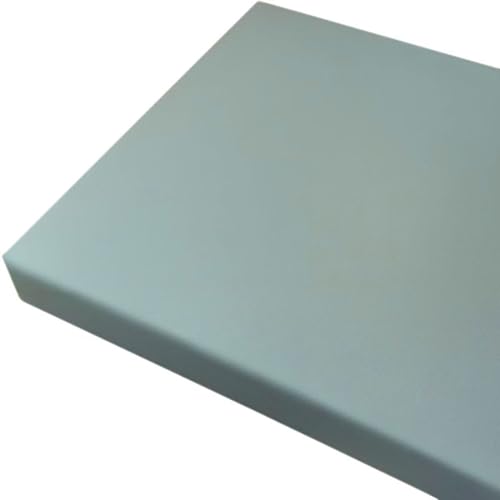 JORTUIO Bankauflage Bankkissen 80/60/90/120//140/160 Outdoor Kunstleder Sitzkissen-Wasserfestes-rutschfeste-GartenBankauflage- 5 cm Dicke Matte für Schaukel Terrasse Drinnen(Fog Blue,80x40cm/31x16in) von JORTUIO