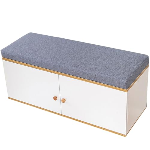 JORTUIO Bankkissen Bankauflage Stuhlkissen für Fensterbank,Waschbar Abnehmbarem Gartenbankauflage rutschfeste Bankpolster Schaukel Sitzkissen für Outdoor,Gartenmöbel,Terrasse(Dunkelgrau,90x30x5cm) von JORTUIO