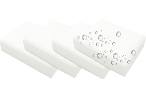 JORTUIO Outdoor Sofa Sitzkissenbezug 2/4er Set Wasserdicht mit Reißverschluss, Terrassenstuhl Sofakissen Bezug Abnehmbar, Wetterfest Sofabezug für Garten Möbel aus Rattan(Weiß,65x65x10cm 4pcs) von JORTUIO
