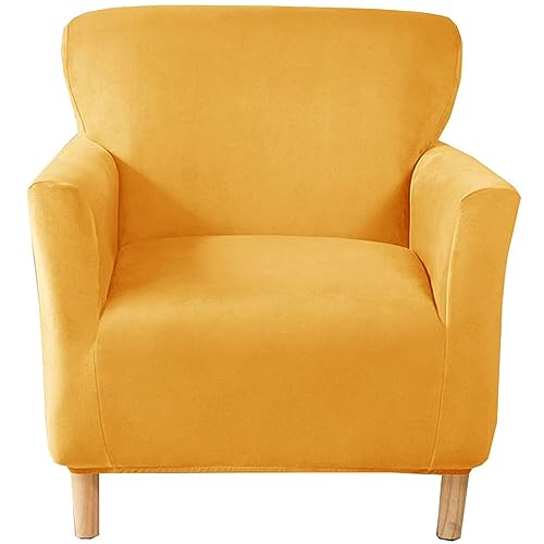 JORTUIO Sessel bezüge Sofa Abdeckungen 1Sitzer Badewanne Stuhl Abdeckung Stretch Spandex Club Couch Sessel Couchbezug 1 Stück Einzels Sofa bezüge Mit Armlehnen (Color : #13) von JORTUIO