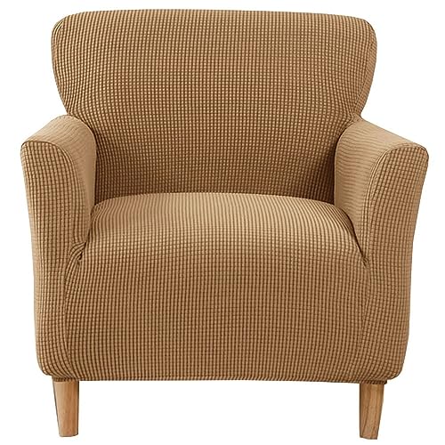 JORTUIO Sessel bezüge Sofa Abdeckungen 1Sitzer Badewanne Stuhl Abdeckung Stretch Spandex Club Couch Sessel Couchbezug 1 Stück Einzels Sofa bezüge Mit Armlehnen (Color : #25) von JORTUIO