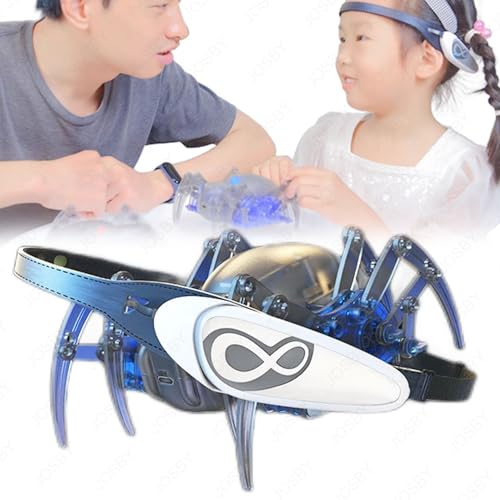 EEG-Meditations-Tracker, Biofeedback-Stirnband mit APP-Spielen, Brainwave-Headset-Nervensensorroboter, mit Brainwave-Spinne, Aufmerksamkeitstrainingsspielzeug, Verbesserung der Gehirnwahrnehmung von JOSBY