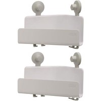 Dusch-Eckregal in der Farbe white EasyStore de Joseph Joseph (Packung de 2 Stück) - Kompakte Lösung, um Ihre Dusche effizient zu organisieren de von JOSEPH & JOSEPH