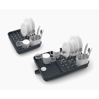 Geschirrabtropfer Joseph Joseph Extend, ausziehbarer Geschirrkorb, effiziente Entwässerung, Besteckhalter, Edelstahl, dunkelgrau, leicht zu reinigen Geschirrabtropfer Joseph Joseph Extend, ausziehbarer Geschirrkorb, effiziente Entwässerung, Besteckhalter, Edelstahl, dunkelgrau, leicht zu reinigen von JOSEPH & JOSEPH