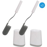 Joseph&joseph - Joseph Joseph Flex™ Toilettenbürste – 2er-Set, Weiß (70523) von JOSEPH & JOSEPH