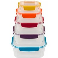 Joseph&joseph - Joseph Joseph Nest Lock Vorratsdosen - Set 5 tlg. Color von JOSEPH & JOSEPH