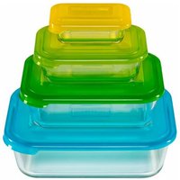 Joseph&joseph - Joseph Joseph Nest Vorratsdosen - Set 4 tlg. Glas Joseph&joseph - Joseph Joseph Nest Vorratsdosen - Set 4 tlg. Glas von JOSEPH & JOSEPH