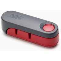 Klappbarer Messerschärfer deJosephJoseph Joseph Rota Kompaktes und tragbares Design, ideal für Küchen- und Outdoor-Messer, mit Rädern dede Keramik von JOSEPH & JOSEPH