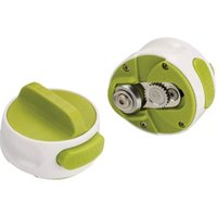 Kompakter grüner Dosenöffner Joseph Joseph Can-Do, funktionelles und ergonomisches Design, einfach zu bedienen, ideal zum Öffnen aller Arten von von JOSEPH & JOSEPH