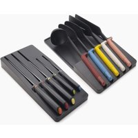 Messer- und Utensilienset dede Schublade Joseph Joseph, Modell Elevate, 10 mehrfarbige Teile, funktionelles und elegantes Design für eine von JOSEPH & JOSEPH