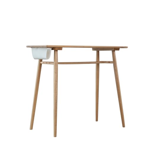 JOSIAHCQ Bartisch Küche Stehtisch Holz Hochtisch Bar Table Bistrotisch Beistelltisch Küche für Bar Bistro Wohnzimmer Esszimmer(nur Tisch)(100 * 45 * 98cm/39.4 * 17.7 * 38.6in) von JOSIAHCQ