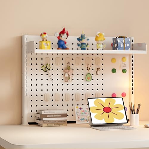 JOSIAHCQ Schreibtisch Regal Klemmbare mit Zubehör Tischregal mit Verstellbarer Regal für Büro Zuhause Arbeitszimmer Wohnheim(100x43cm/39.4x16.9in) von JOSIAHCQ