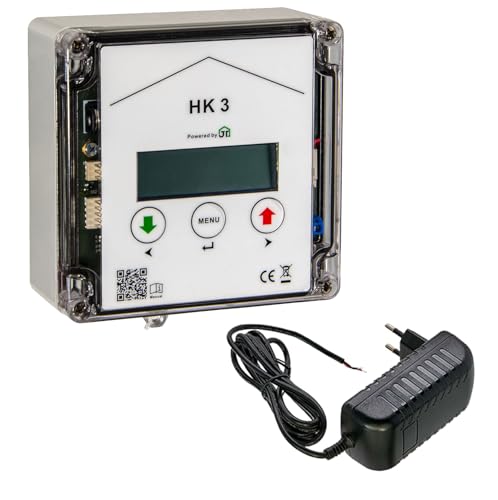 Hühnerklappe HK3 mit integrierter Schaltung für Anlocklicht Hühnerklappe HK3 mit integrierter Schaltung für Anlocklicht von JOSTechnik