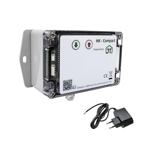 JOSTechnik HK-C Hühnerklappe Compact mit Lichtsensor; automatische Hühnerklappe und Hühnerstalltür von JOSTechnik
