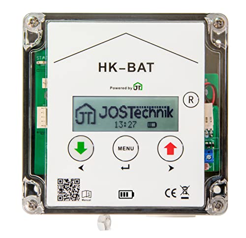 JOSTechnik Klappensteller für Hühnerklappen Batteriebetrieb HK-BAT + Steuerung für Anlocklicht JOSTechnik Klappensteller für Hühnerklappen Batteriebetrieb HK-BAT + Steuerung für Anlocklicht von JOSTechnik