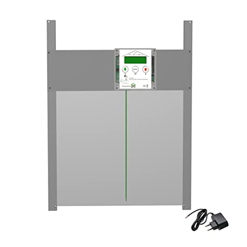 JOSTechnik Poultry House Butler PHB2-RB Rahmengerät mit selbstverriegelnder Hühnerklappe 420 x 370 mm und echter Nothalt & Notöffnungsfunktion, inklusive Steuerung für Licht, Heizung und Lüftung JOSTechnik Poultry House Butler PHB2-RB Rahmengerät mit selbstverriegelnder Hühnerklappe 420 x 370 mm und echter Nothalt & Notöffnungsfunktion, inklusive Steuerung für Licht, Heizung und Lüftung von JOSTechnik