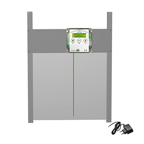 JOSTechnik automatische Hühnerklappe HK2-RB Rahmengerät mit BIO-Klappe 420x370 mm von JOSTechnik