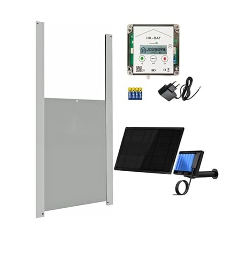 Klappensteller HK-BAT mit Hühnerklappe 230x340mm inkl. Solar Modul 12W Lithium Akku 6V 18000 mAh + LED Lampe 3W Klappensteller HK-BAT mit Hühnerklappe 230x340mm inkl. Solar Modul 12W Lithium Akku 6V 18000 mAh + LED Lampe 3W von JOSTechnik