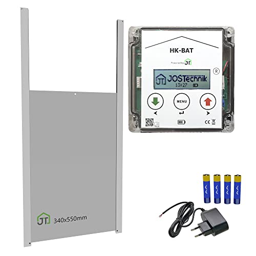 Gänseklappe HK-BAT Set mit Klappe 340x550mm + Steuerung Anlocklicht Gänseklappe HK-BAT Set mit Klappe 340x550mm + Steuerung Anlocklicht von JOSTechnik