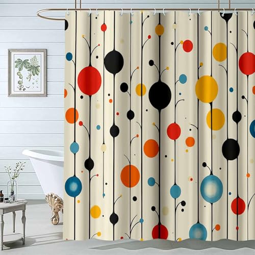 JOSUE Duschvorhang GrüN Pflanzen Linien Duschvorhäng Wasserdicht Polyester Stoff Waschbar Bad Vorhang mit 12 Haken für Badezimmer-H200 x B120 cm JOSUE Duschvorhang GrüN Pflanzen Linien Duschvorhäng Wasserdicht Polyester Stoff Waschbar Bad Vorhang mit 12 Haken für Badezimmer-H200 x B120 cm von JOSUE