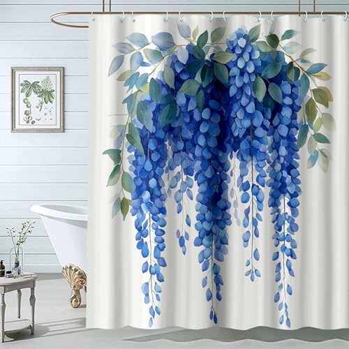 JOSUE Duschvorhang Pflanzen Natur Landschaft Blatt Duschvorhäng Wasserdicht Polyester Stoff Waschbar Bad Vorhang mit 12 Haken für Badezimmer-H200 x B180 cm JOSUE Duschvorhang Pflanzen Natur Landschaft Blatt Duschvorhäng Wasserdicht Polyester Stoff Waschbar Bad Vorhang mit 12 Haken für Badezimmer-H200 x B180 cm von JOSUE