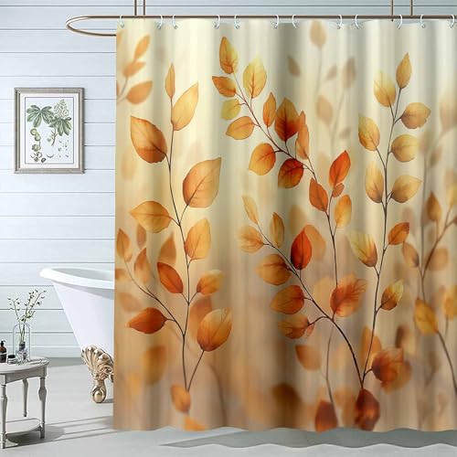 JOSUE Duschvorhang Wildblumen Botanische Blatt Aquarell-botanischer Badezimmer-Vorhang-wasserdichter Wannen-Elegent-Duschvorhang mit Haken-H180 x B100 cm JOSUE Duschvorhang Wildblumen Botanische Blatt Aquarell-botanischer Badezimmer-Vorhang-wasserdichter Wannen-Elegent-Duschvorhang mit Haken-H180 x B100 cm von JOSUE
