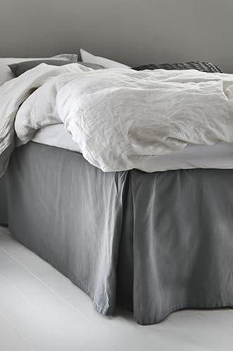 Jotex Colour Betthusse - 100% hochwertige Bio-Baumwolle Bettrock, Höhe 45 cm - Dunkelgrau, 160 x 200 cm Jotex Colour Betthusse - 100% hochwertige Bio-Baumwolle Bettrock, Höhe 45 cm - Dunkelgrau, 160 x 200 cm von JOTEX