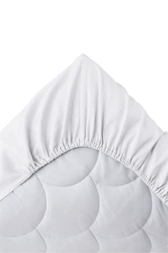 Jotex LINJE Spannbettlaken, Weiß, 90x200 cm Jotex LINJE Spannbettlaken, Weiß, 90x200 cm von JOTEX