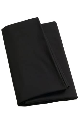 Jotex Zack Bettlaken - 100% hochwertige Bio-Baumwolle GOTS Zertifiziert Bettlaken - Grauschwarz, 150 x 250 cm von JOTEX