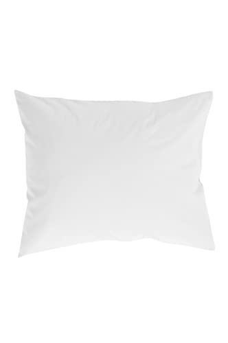 Jotex Zack Kopfkissenbezug - 100% hochwertige Bio-Baumwolle GOTS-Zertifiziert Kissenbezug - Weiß, 80 x 80 cm Jotex Zack Kopfkissenbezug - 100% hochwertige Bio-Baumwolle GOTS-Zertifiziert Kissenbezug - Weiß, 80 x 80 cm von JOTEX