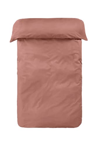 Jotex Zack Bettbezug - 100% hochwertige Bio-Baumwolle GOTS Zertifiziert Bettbezug - Cognac, 240 x 220 cm von JOTEX