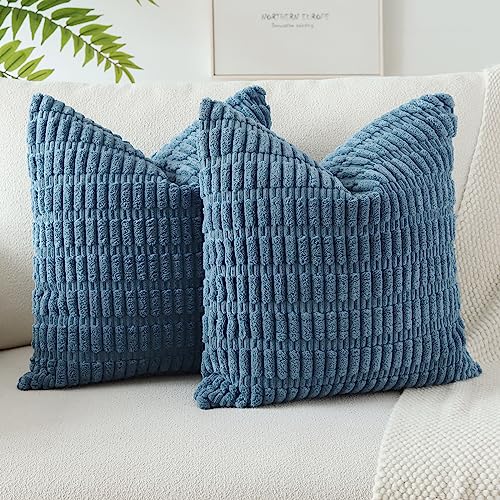 JOTOM 2er Set Kordsamt Weicher Kissenbezüge Moderne Kissenhüllen Dekorative Sofakissen Dekokissen Zierkissenbezug für Wohnzimmer Sofa Schlafzimmer Malachitblau 50x50 cm JOTOM 2er Set Kordsamt Weicher Kissenbezüge Moderne Kissenhüllen Dekorative Sofakissen Dekokissen Zierkissenbezug für Wohnzimmer Sofa Schlafzimmer Malachitblau 50x50 cm von JOTOM